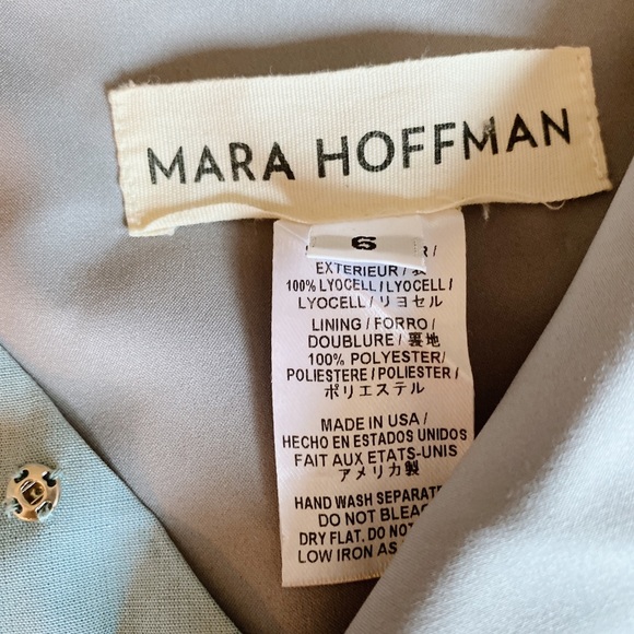 Mara Hoffman Tencel Cross Body Jumpsuit - Picture 7 of 9